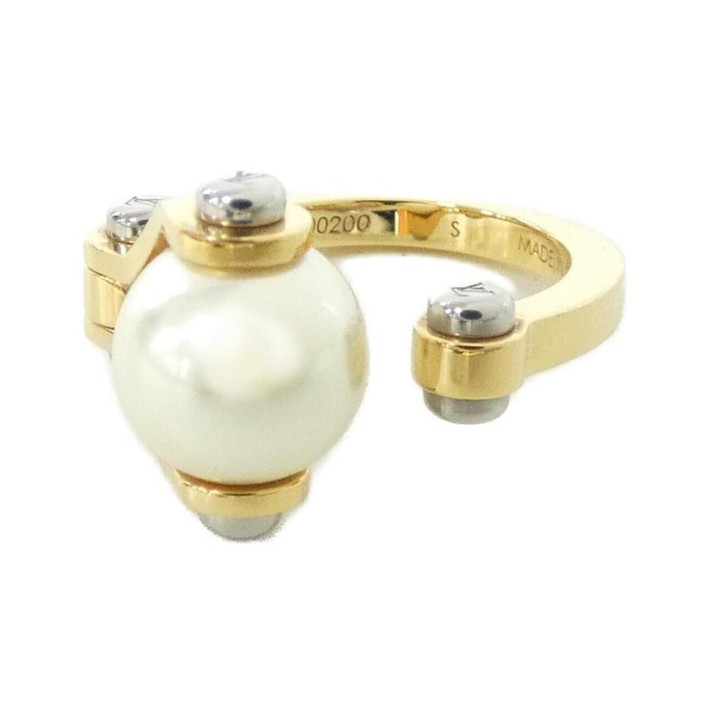 LOUIS VUITTON White Pearl Ring - Picture 1 of 3